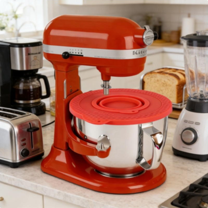 Kitchen Aid Baking Mixer - Silikon Mikser Kase Kapağı KitchenAid 4.5-5
