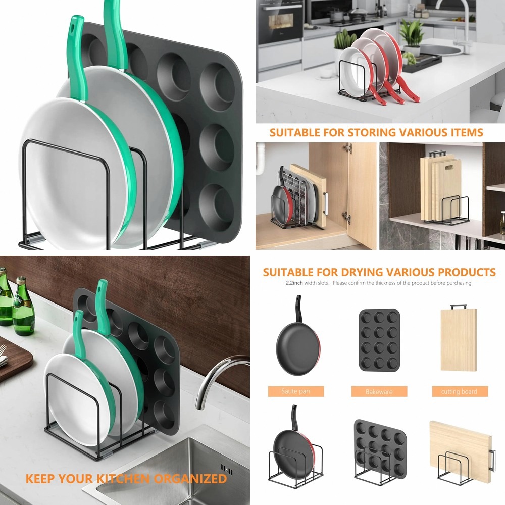 Kitchen Cabinet Baking Organizer - Mutfak Dolabı için Tava Düzenleyici, Tavalar