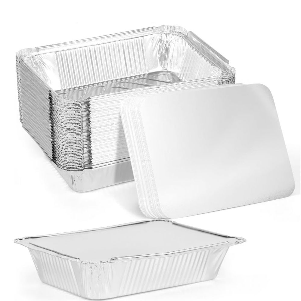 Kitchen Baking Bowls - 10 adet yeni kapaklı alüminyum folyo