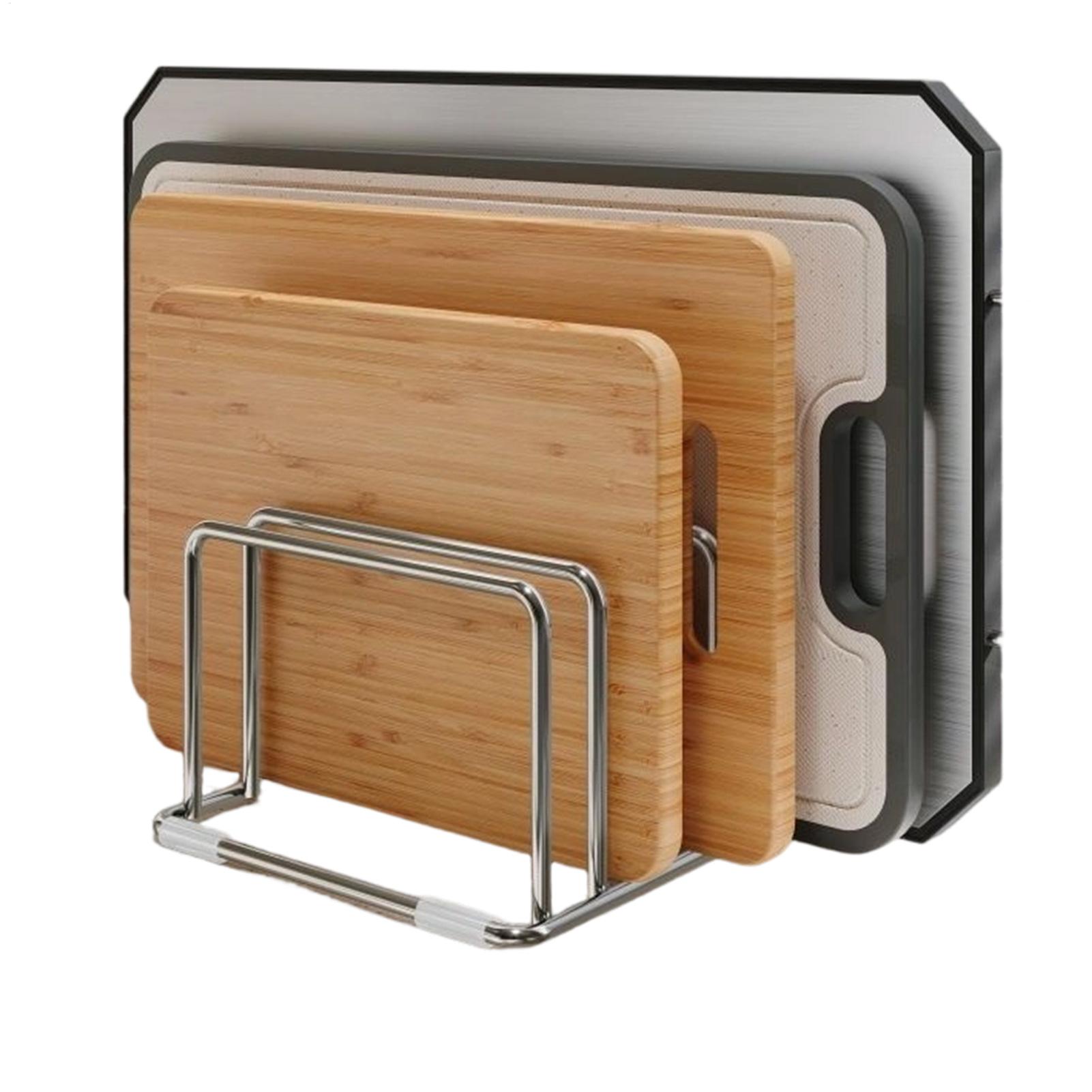 Kitchen Cabinet Baking Organizer - Sebze Kesme Tahtası Saklama Rafı Kesme