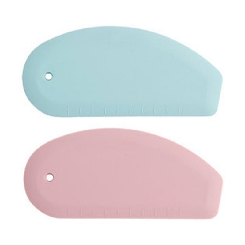 Dough Scraper Curved - ABAH-Silikon Kase Kazıyıcı Esnek Kavisli Kenarlı