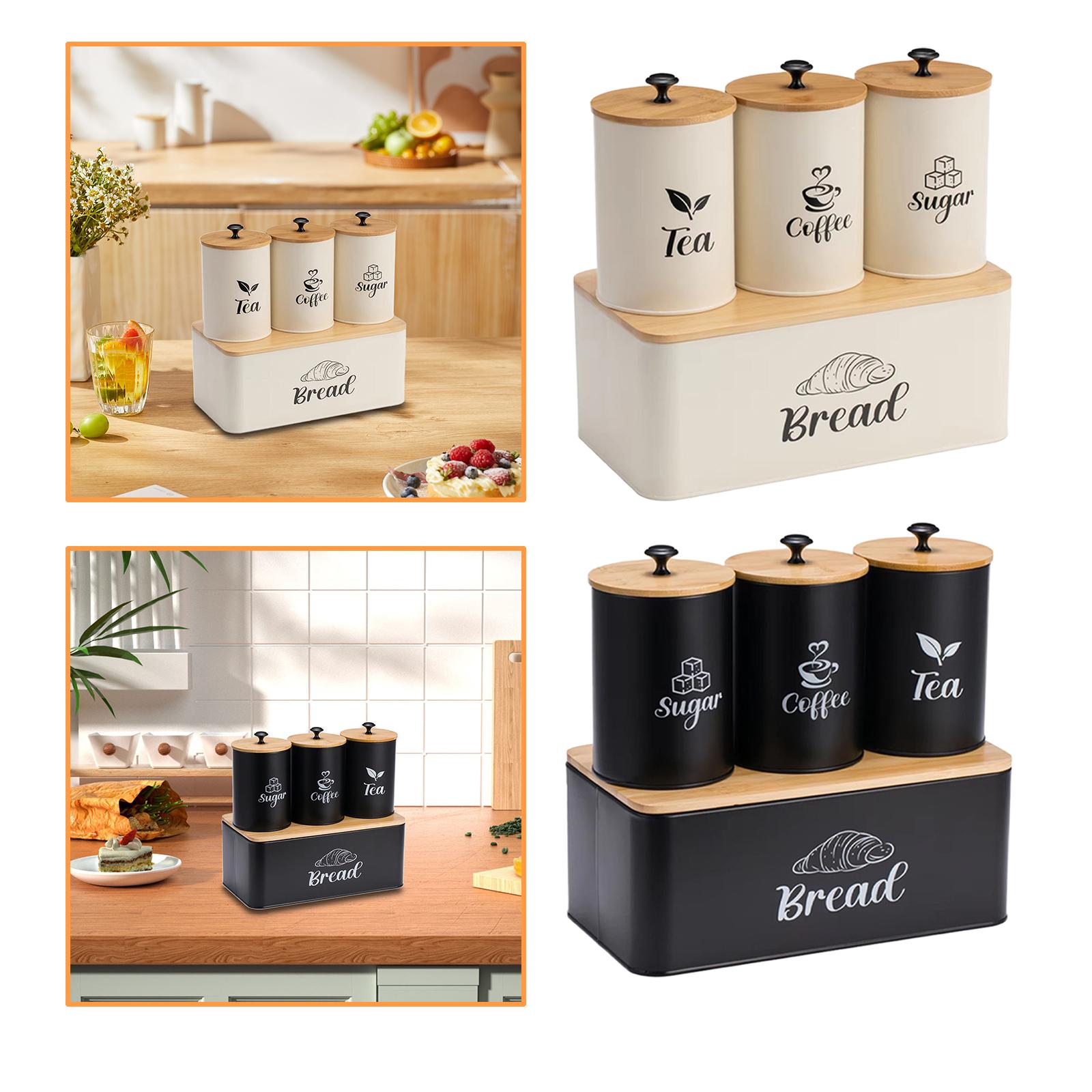 Kitchen Baking Canisters - Mutfak Saklama Kapları Seti Tezgah Üstü