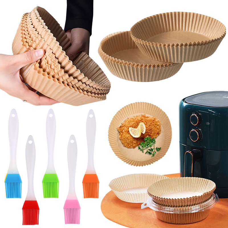 Baking Kitchen Set - 50/100 adet hava fritöz kağıt tabak