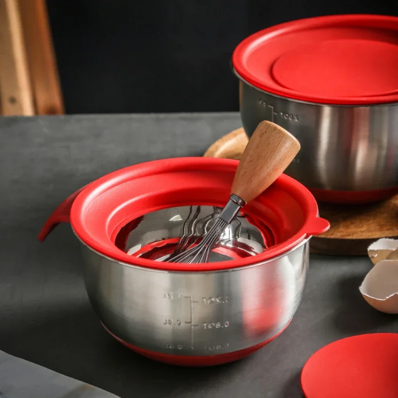 Kitchenaid Baking Bowl - Karıştırma Kabı Derin Paslanmaz Çelik Mutfak