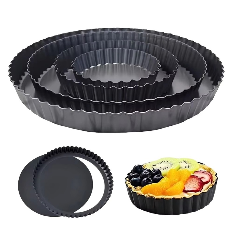 Baking Kitchen Set - 1 adet çıkarılabilir alt yuvalı tart