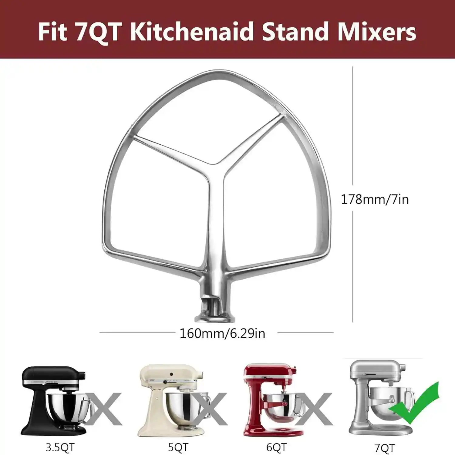Kitchenaid Baking Set - Kitchenaid 7 Quart Mikser İçin Yardımcı