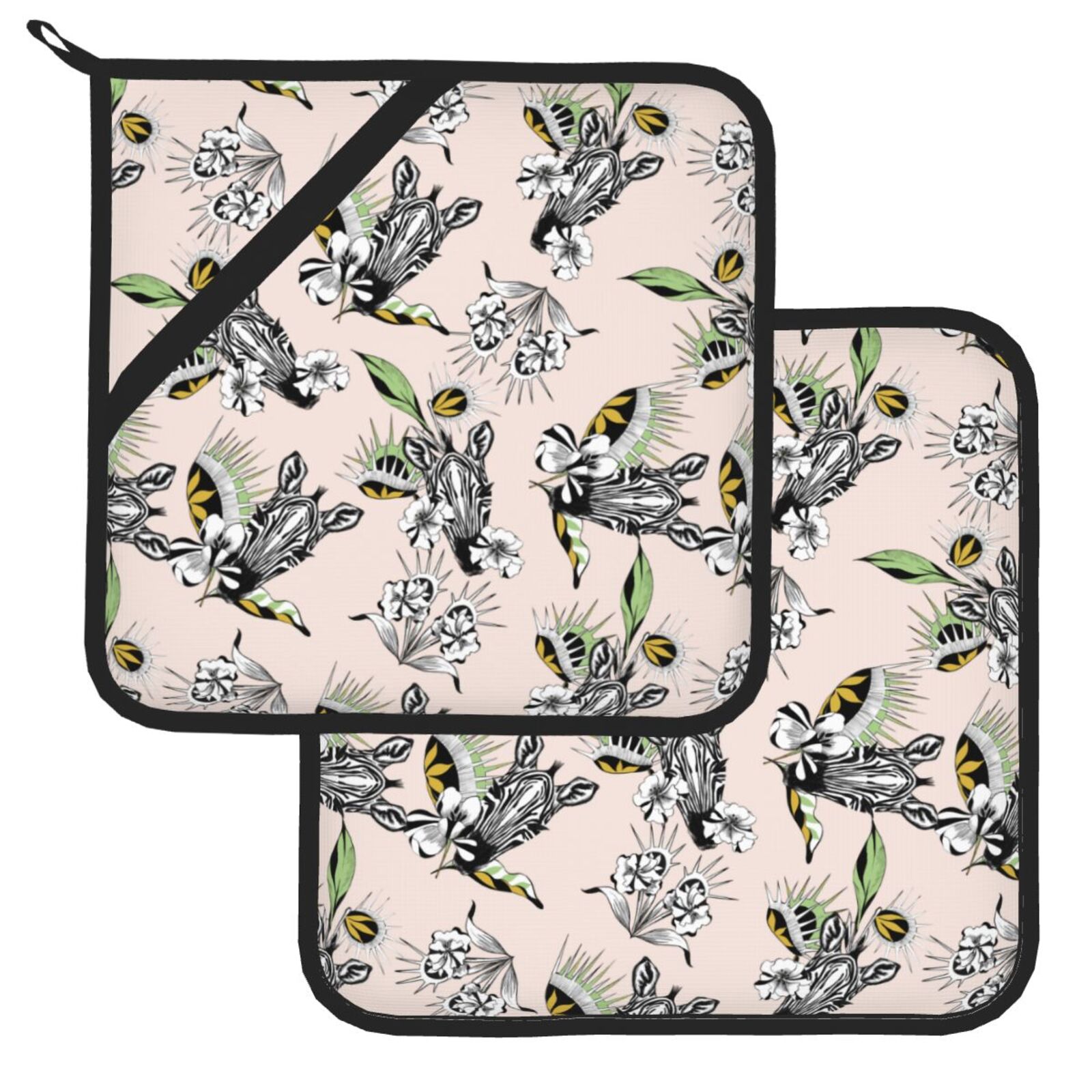 Zebra desen tutacak Set 2 mutf - Kitchen Baking Dishes incelemesi ve fiyatı