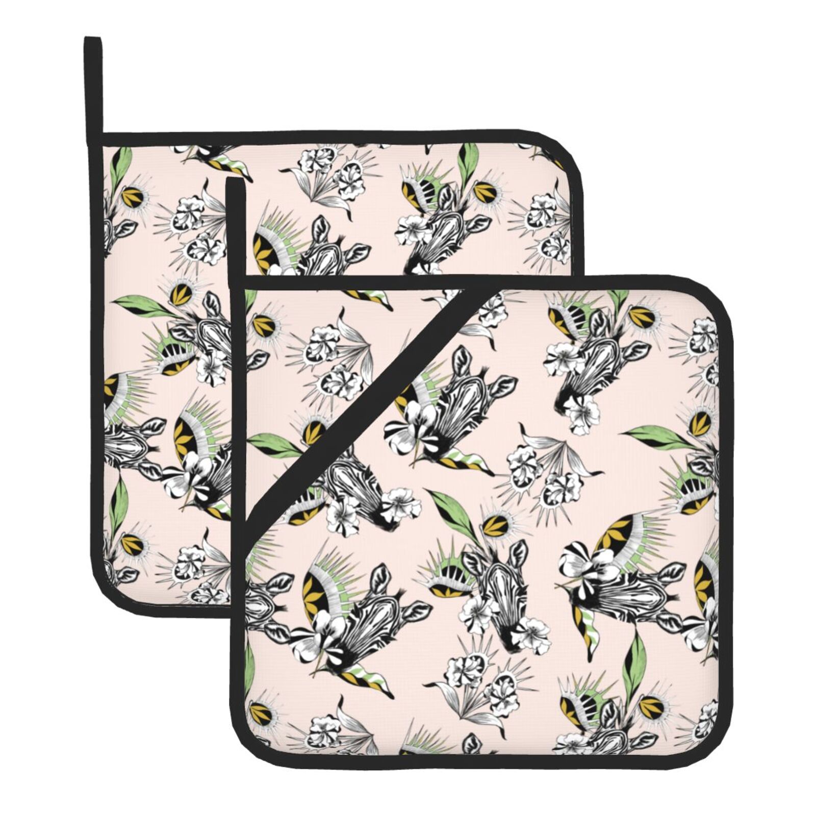Zebra desen tutacak Set 2 mutf - Kitchen Baking Dishes incelemesi ve fiyatı
