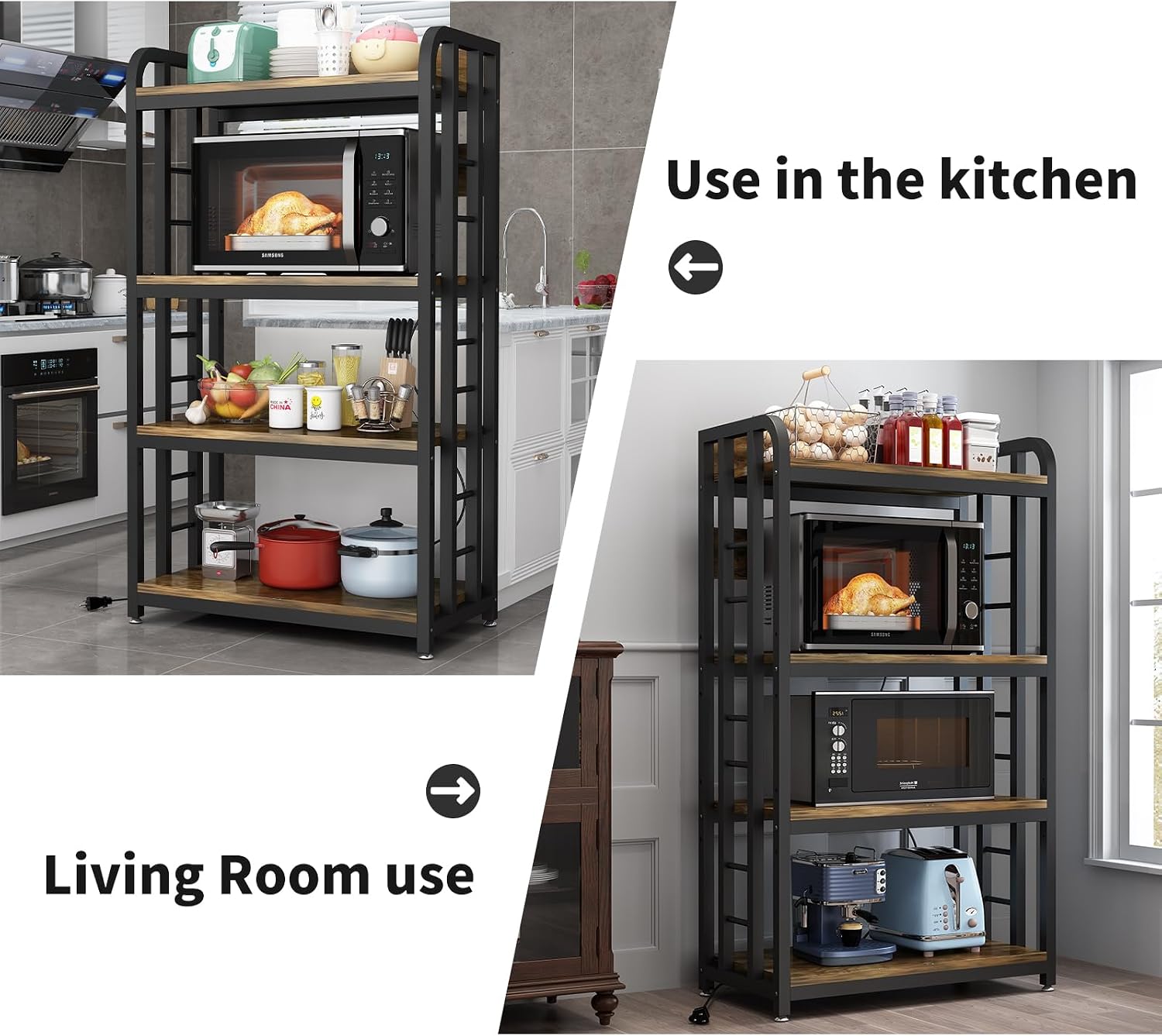 4 Katmanlı Mutfak Rafı, Elektr - Kitchen Baker incelemesi ve fiyatı
