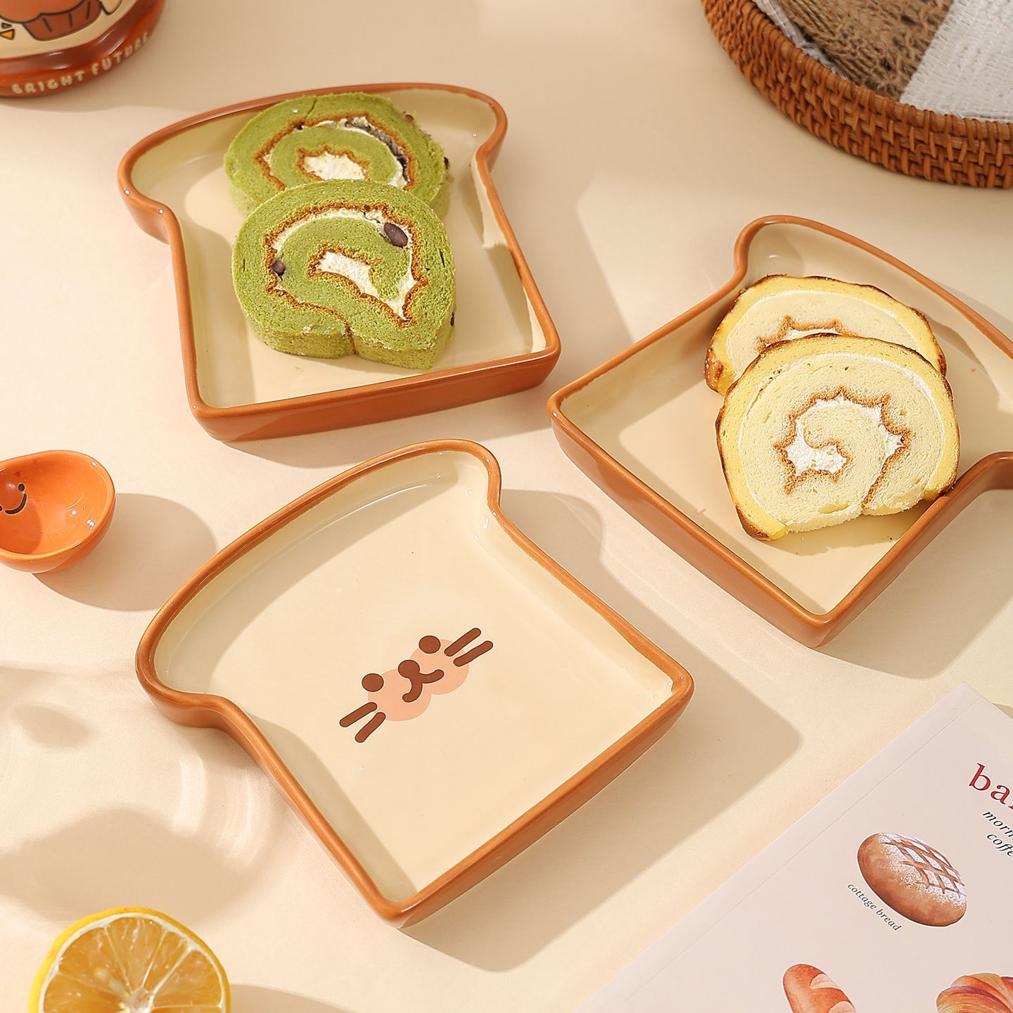 Sevimli Tost Ekmeği Şekilli Se - Kitchen Baking Dishes incelemesi ve fiyatı