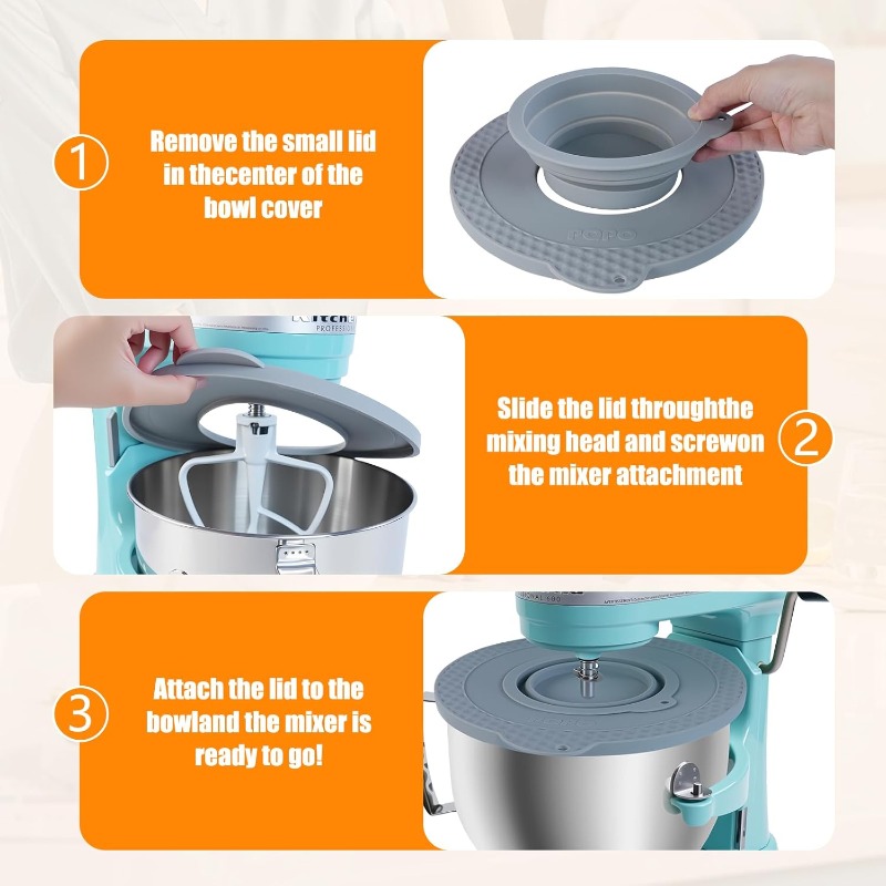 Silikon Mikser Kase Kapağı Kit - Kitchen Aid Baking Mixer incelemesi ve fiyatı
