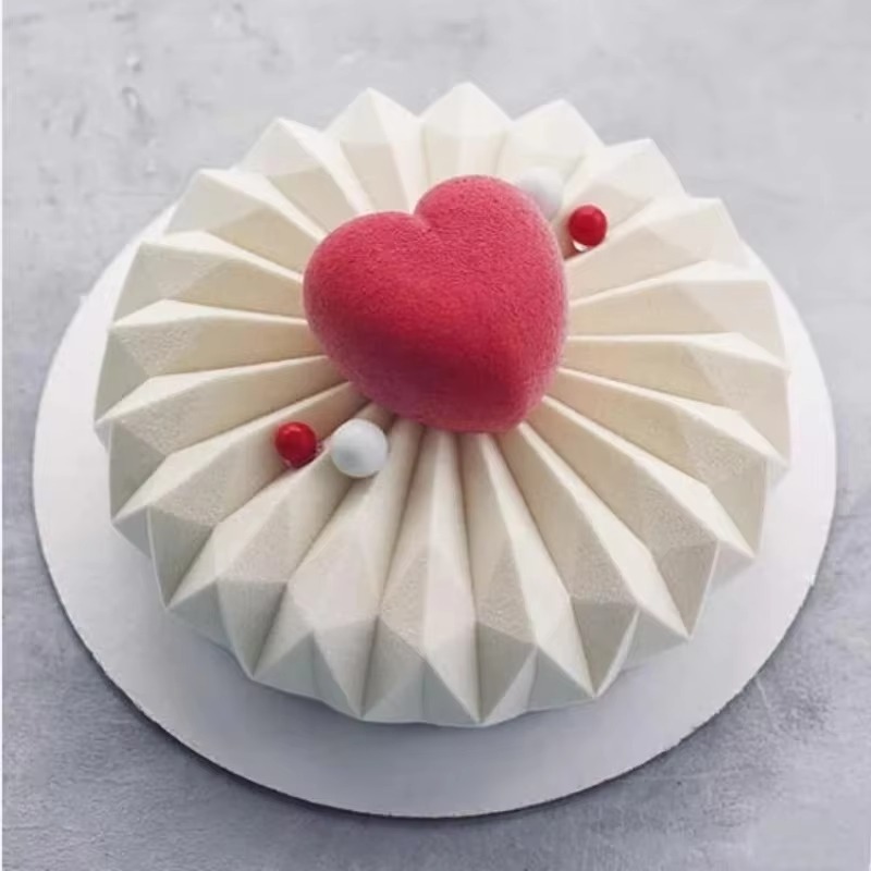 3D Yuvarlak Fransız Mus Kek Si - Kitchen Baker incelemesi ve fiyatı