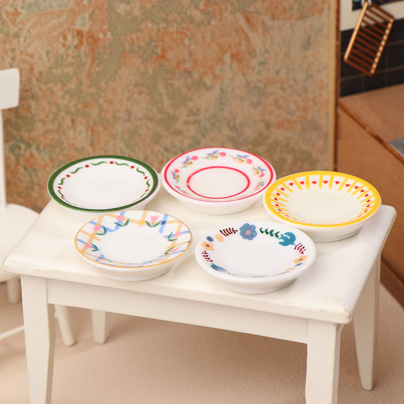 5 adet 1/12 Dollhouse Mini Tab - Miniature Baking Kitchen incelemesi ve fiyatı