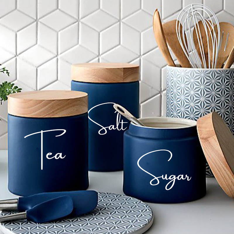 8 Adet Mutfak Organizasyon Ten - Kitchen Baking Canisters incelemesi ve fiyatı
