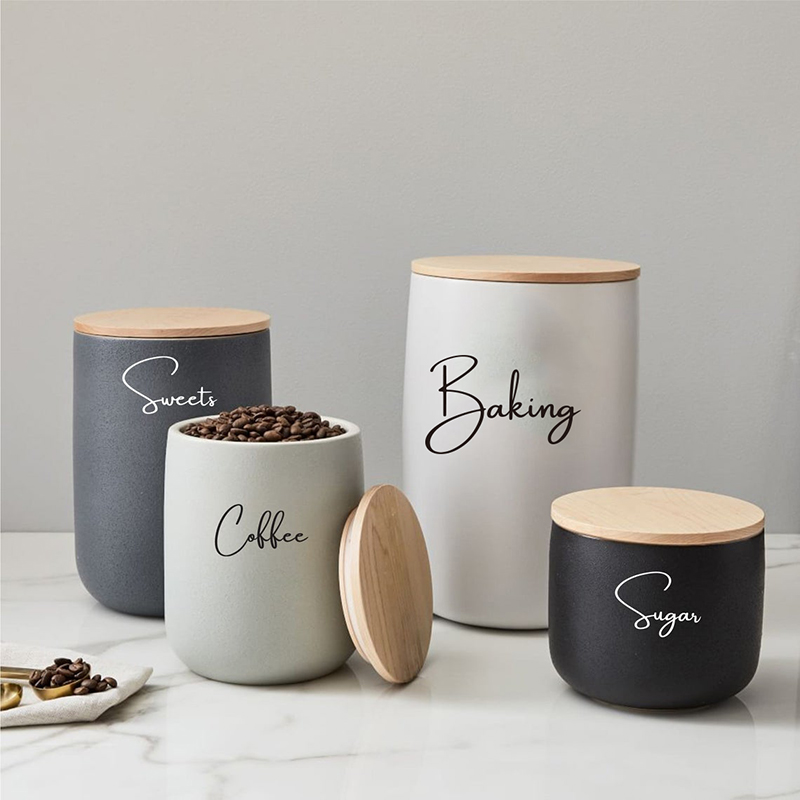 8 Adet Mutfak Organizasyon Ten - Kitchen Baking Canisters incelemesi ve fiyatı