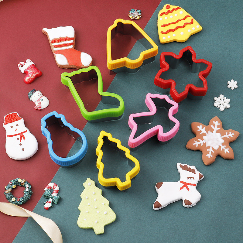 Noel çerez kesme el çantası 6  - Baking Kitchen Set incelemesi ve fiyatı