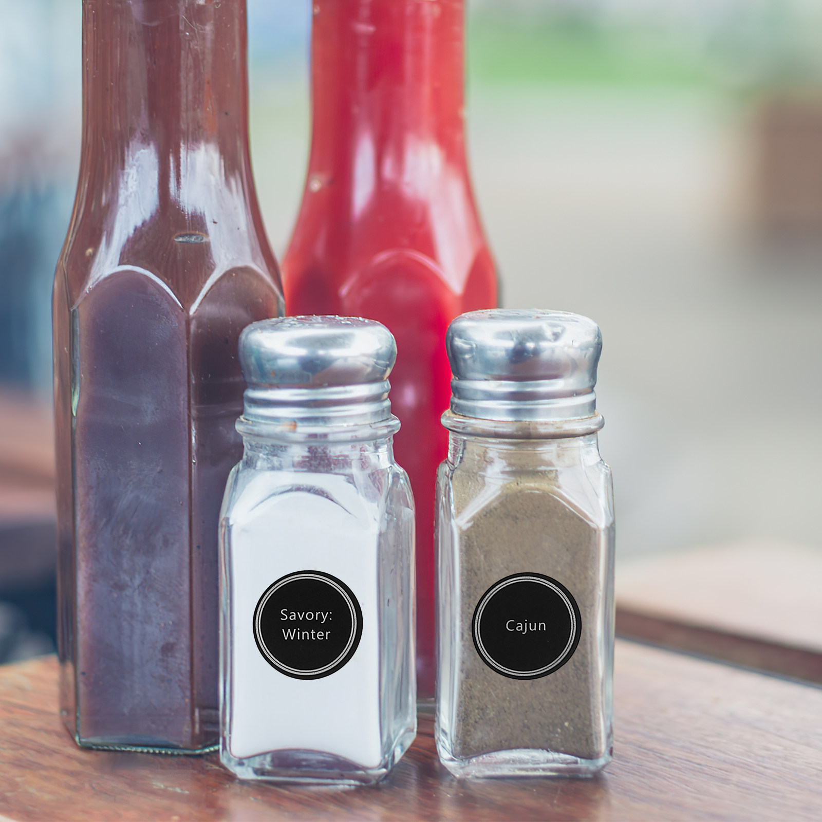 13 Adet Siyah Tahta Etiketi -  - Kitchen Baking Canisters incelemesi ve fiyatı