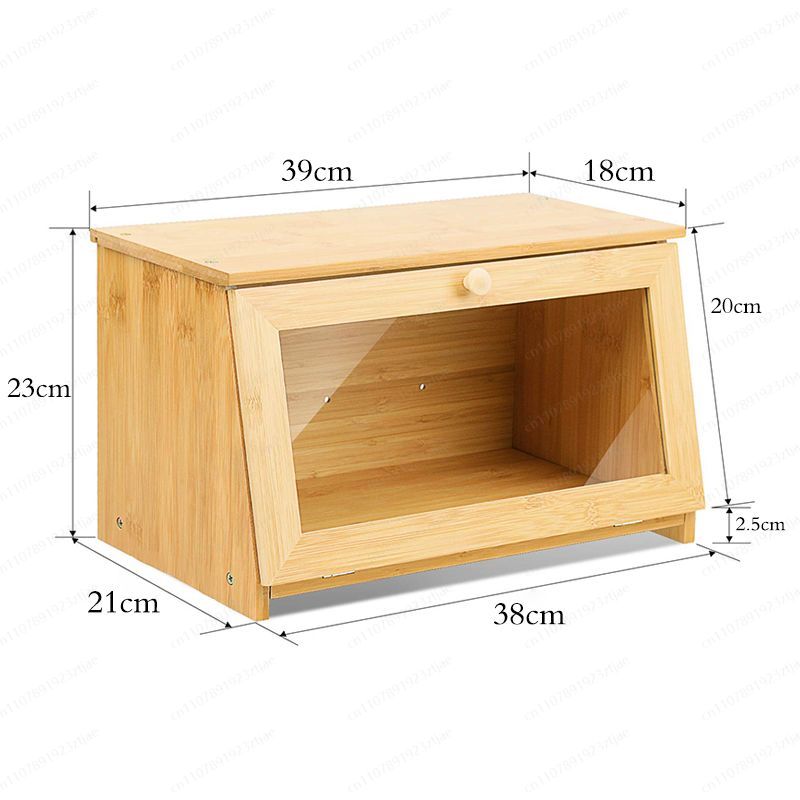Cam Kapılı Ekmek Saklama Dolab - Kitchen Cabinet Baking Organizer incelemesi ve fiyatı