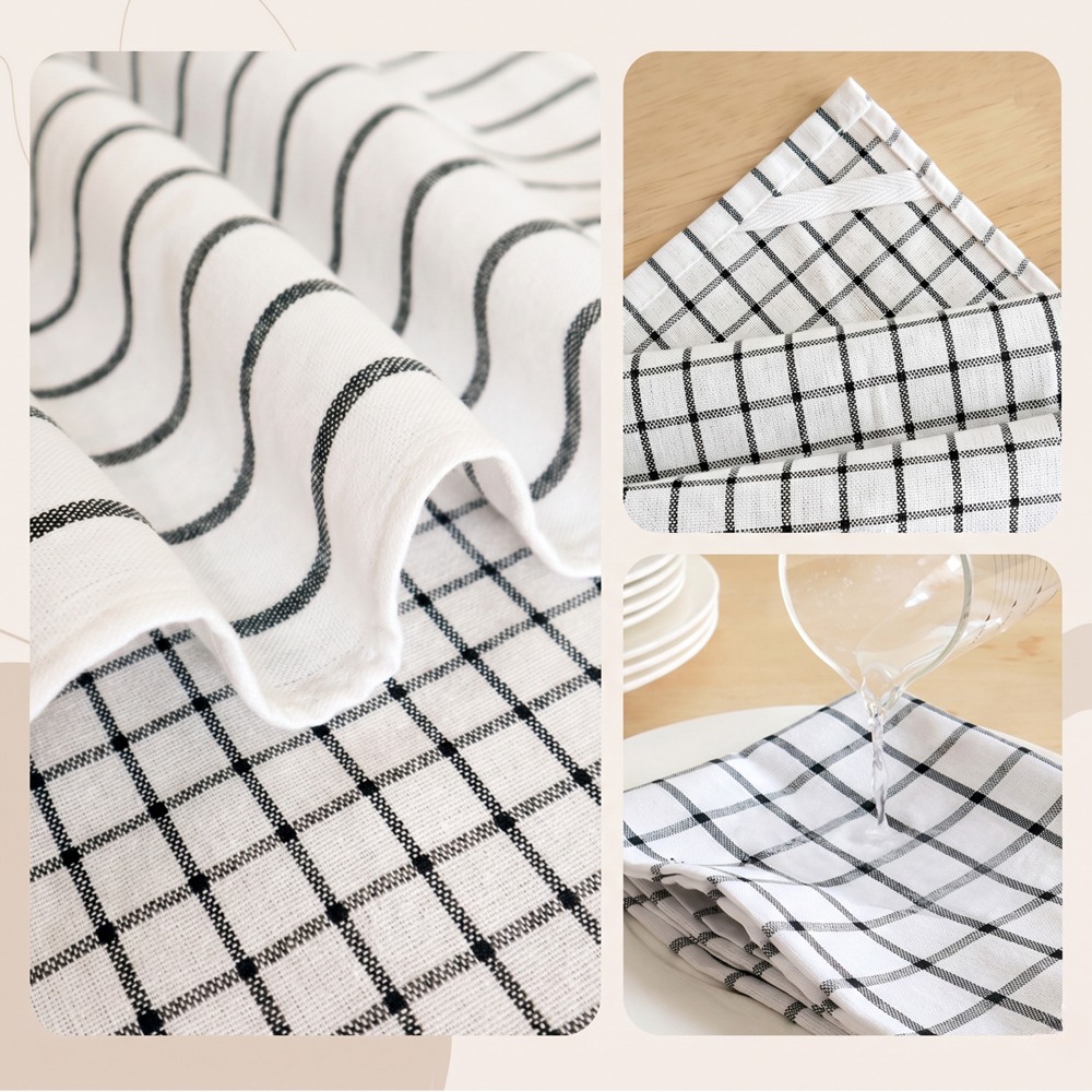 4 adet modern ekose pamuklu bu - Kitchen Baking Dishes incelemesi ve fiyatı
