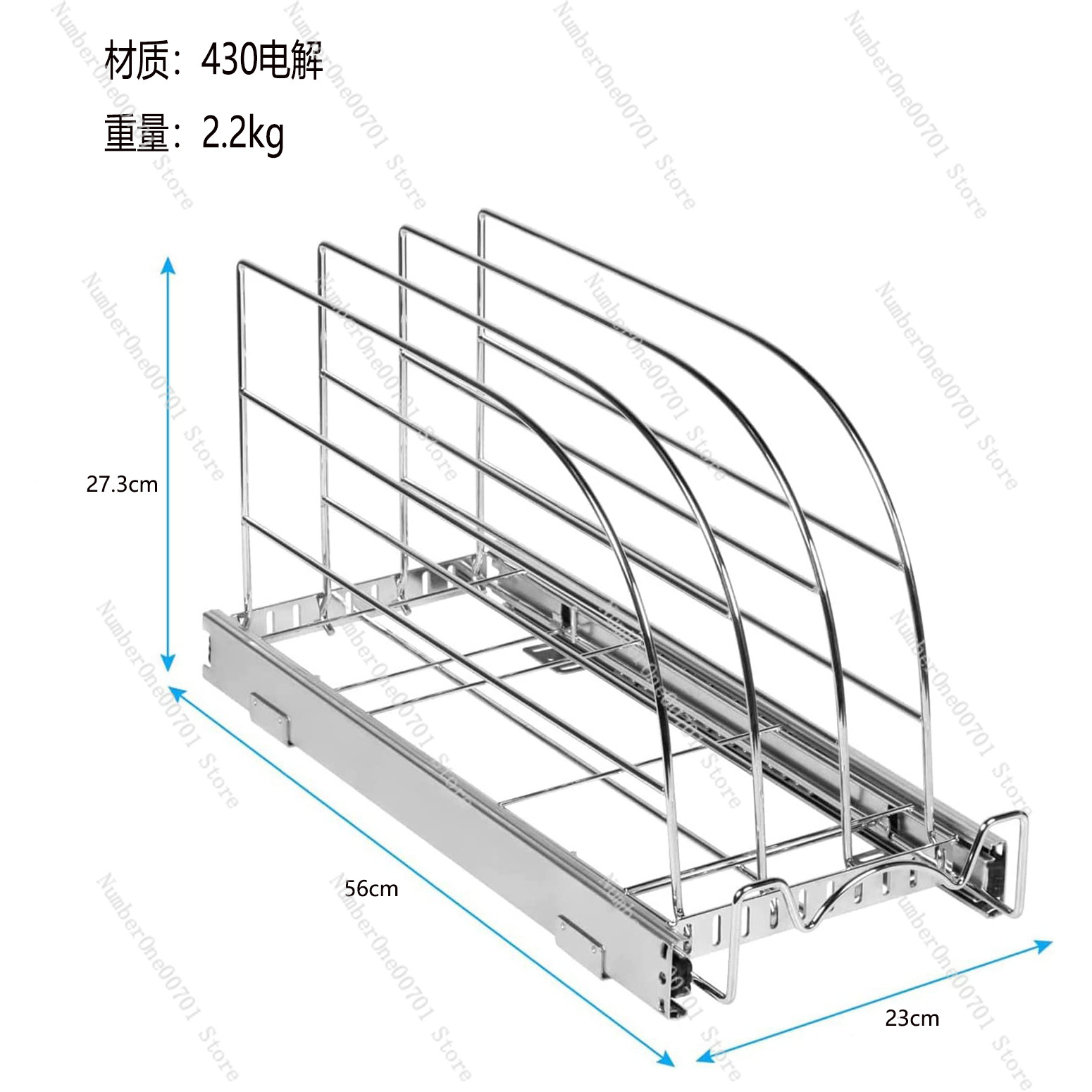 Fırın Tepsileri, Tabaklar, Kes - Kitchen Cabinet Baking Organizer incelemesi ve fiyatı