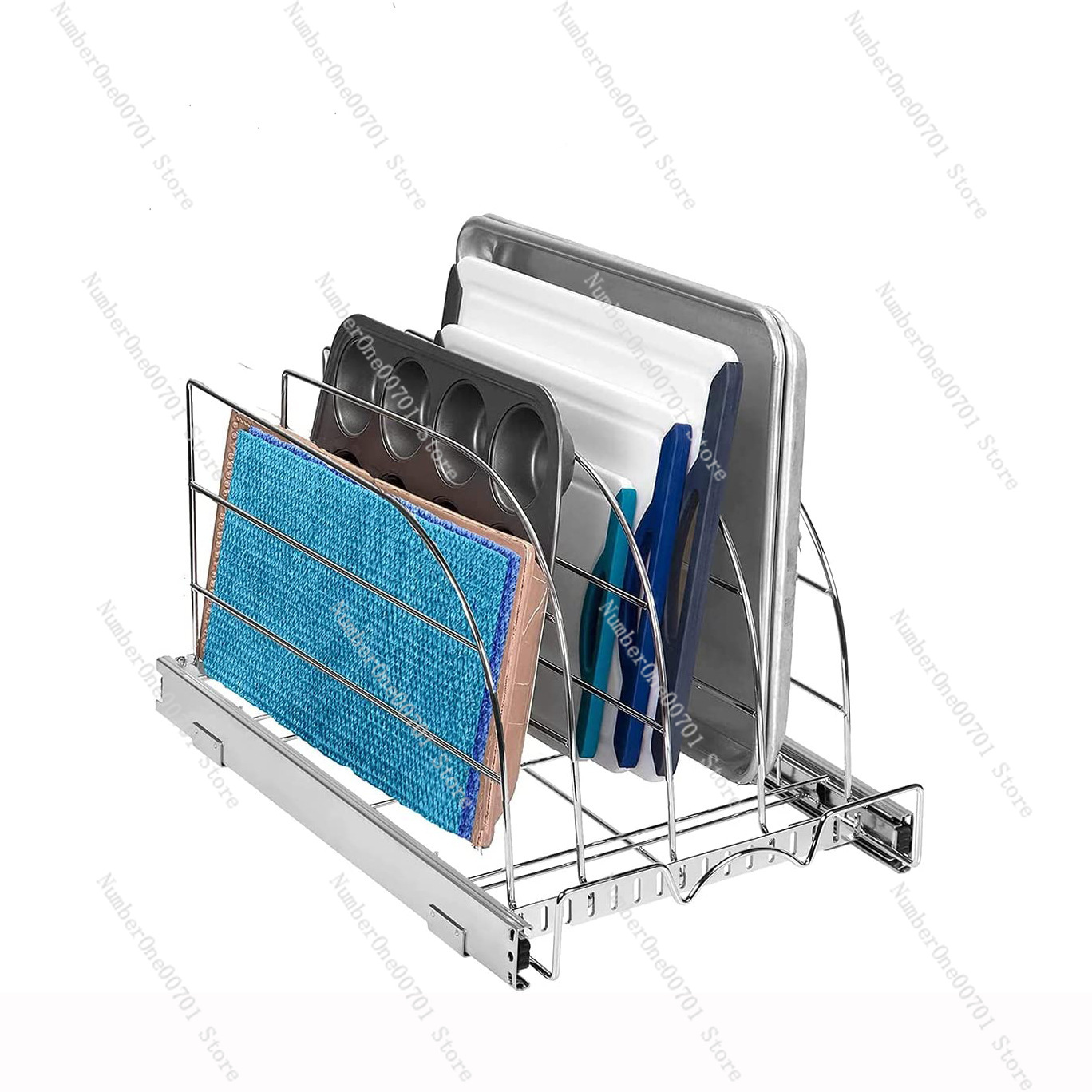 Fırın Tepsileri, Tabaklar, Kes - Kitchen Cabinet Baking Organizer incelemesi ve fiyatı