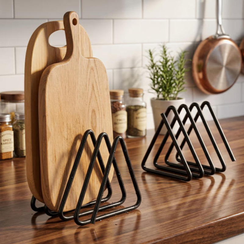 Üçgen Kesme Tahtası Saklama Ra - Kitchen Cabinet Baking Organizer incelemesi ve fiyatı