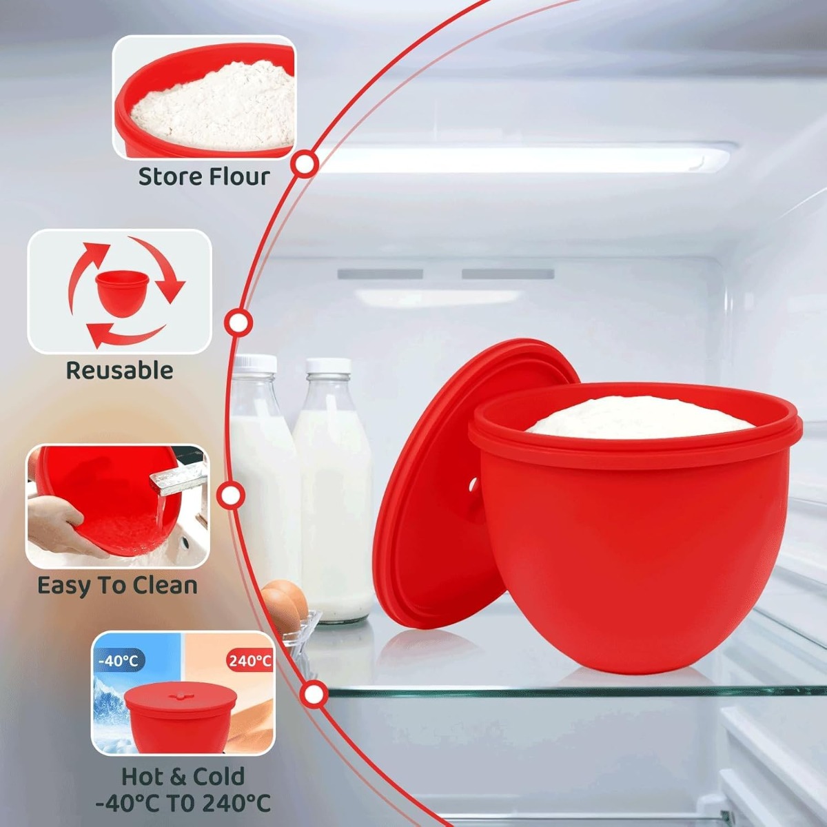 Silikon Mikser Kase Astarı Kap - Kitchenaid Baking Bowl incelemesi ve fiyatı