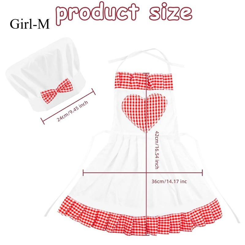 Kırmızı Gingham Bebek Şef Kost - Kitchen Baker incelemesi ve fiyatı