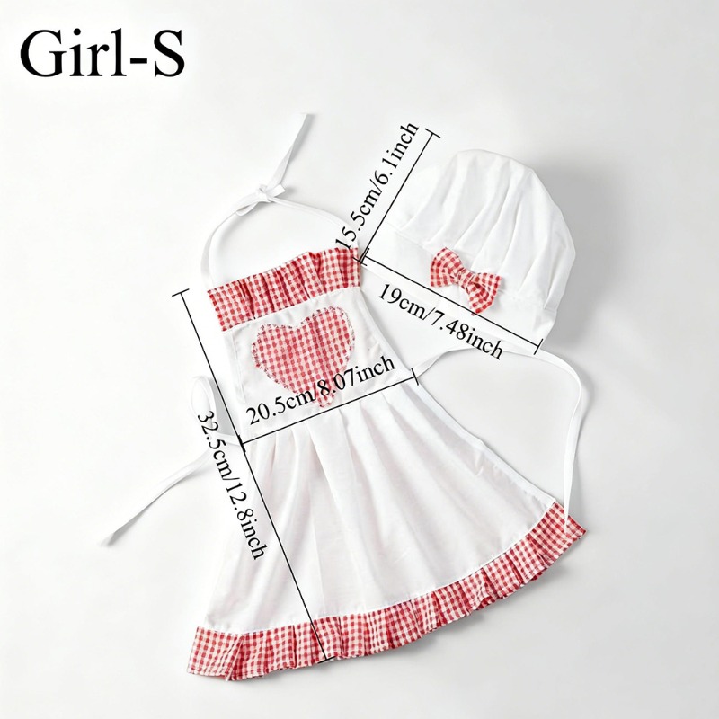Kırmızı Gingham Bebek Şef Kost - Kitchen Baker incelemesi ve fiyatı