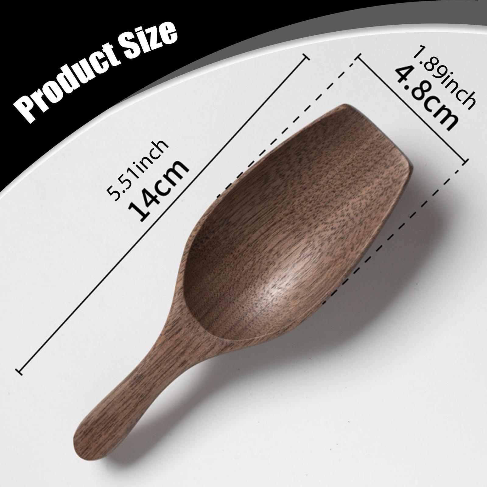 Masif Ahşap Kahve Ölçü Kaşığı  - Kitchen Baking Canisters incelemesi ve fiyatı
