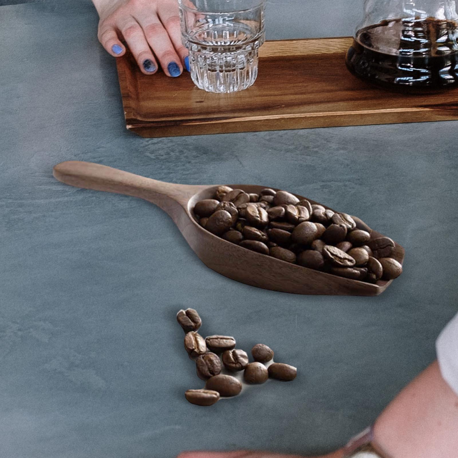 Masif Ahşap Kahve Ölçü Kaşığı  - Kitchen Baking Canisters incelemesi ve fiyatı