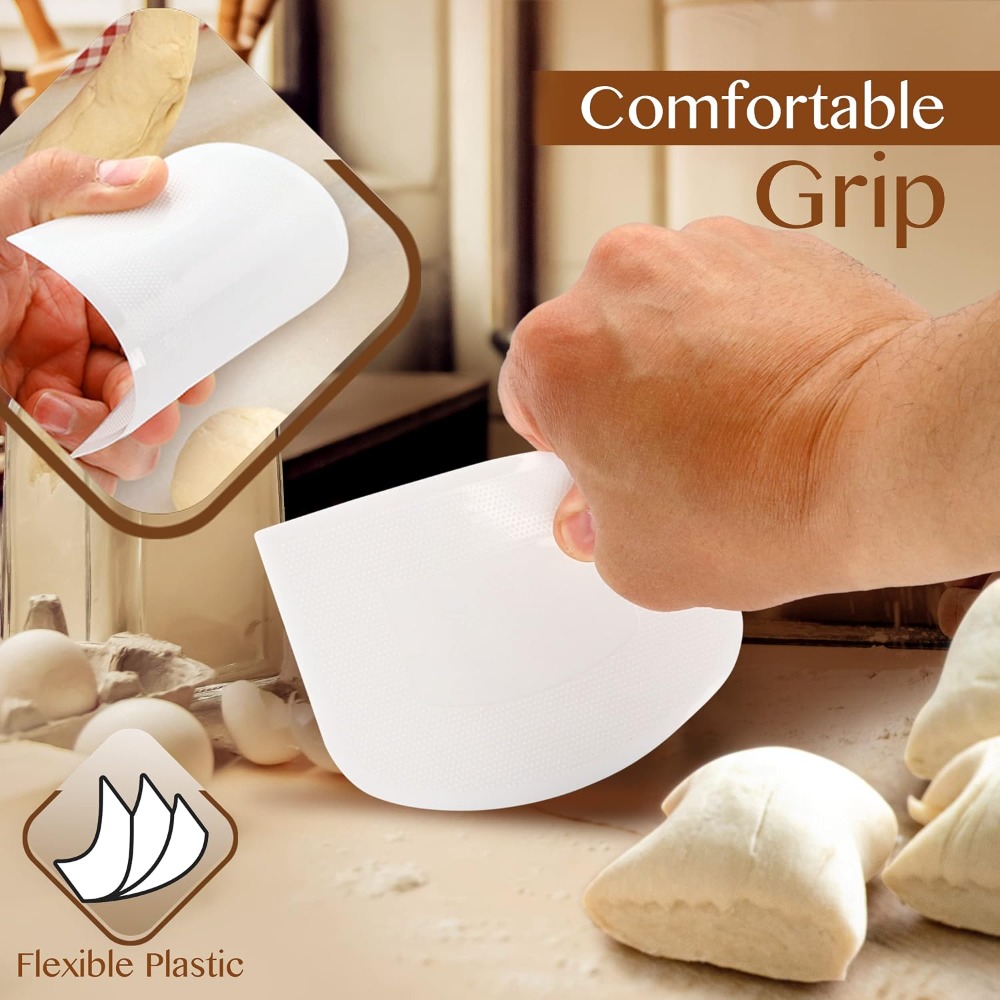 Esnek Plastik Hamur Kazıyıcı v - Dough Scraper Curved incelemesi ve fiyatı