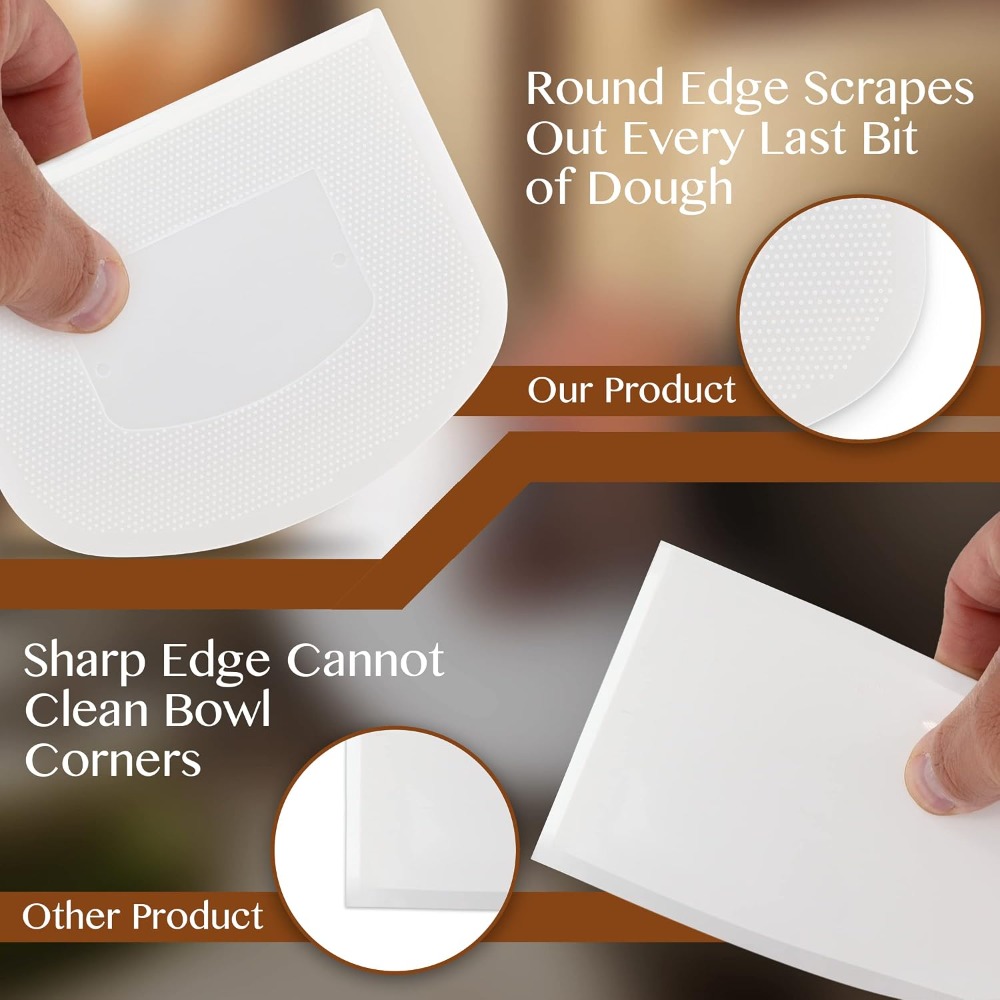 Esnek Plastik Hamur Kazıyıcı v - Dough Scraper Curved incelemesi ve fiyatı