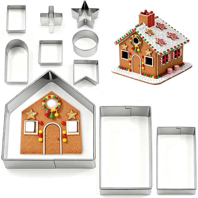 10 adet zencefilli kurabiye ev - Cookie Cutter Set incelemesi ve fiyatı