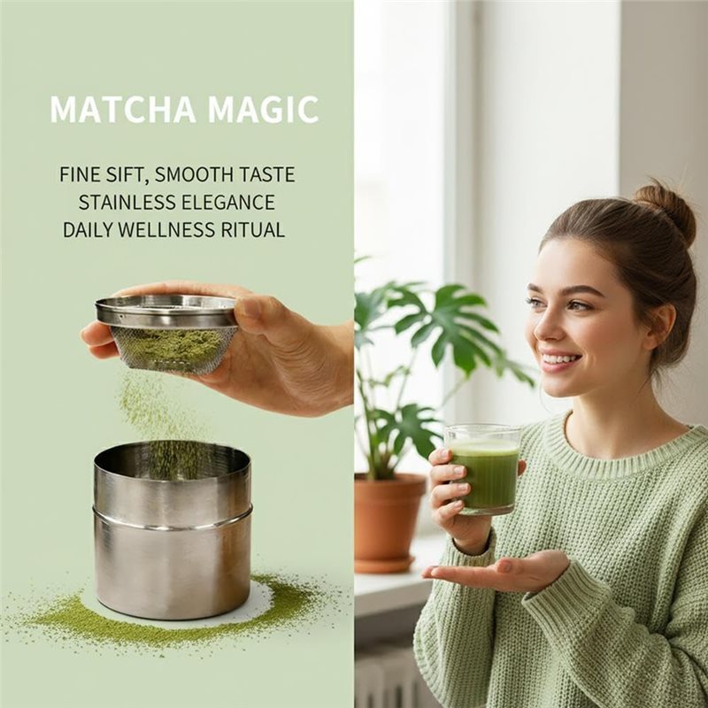 AB66-Paslanmaz Çelik Matcha To - Kitchen Baking Canisters incelemesi ve fiyatı