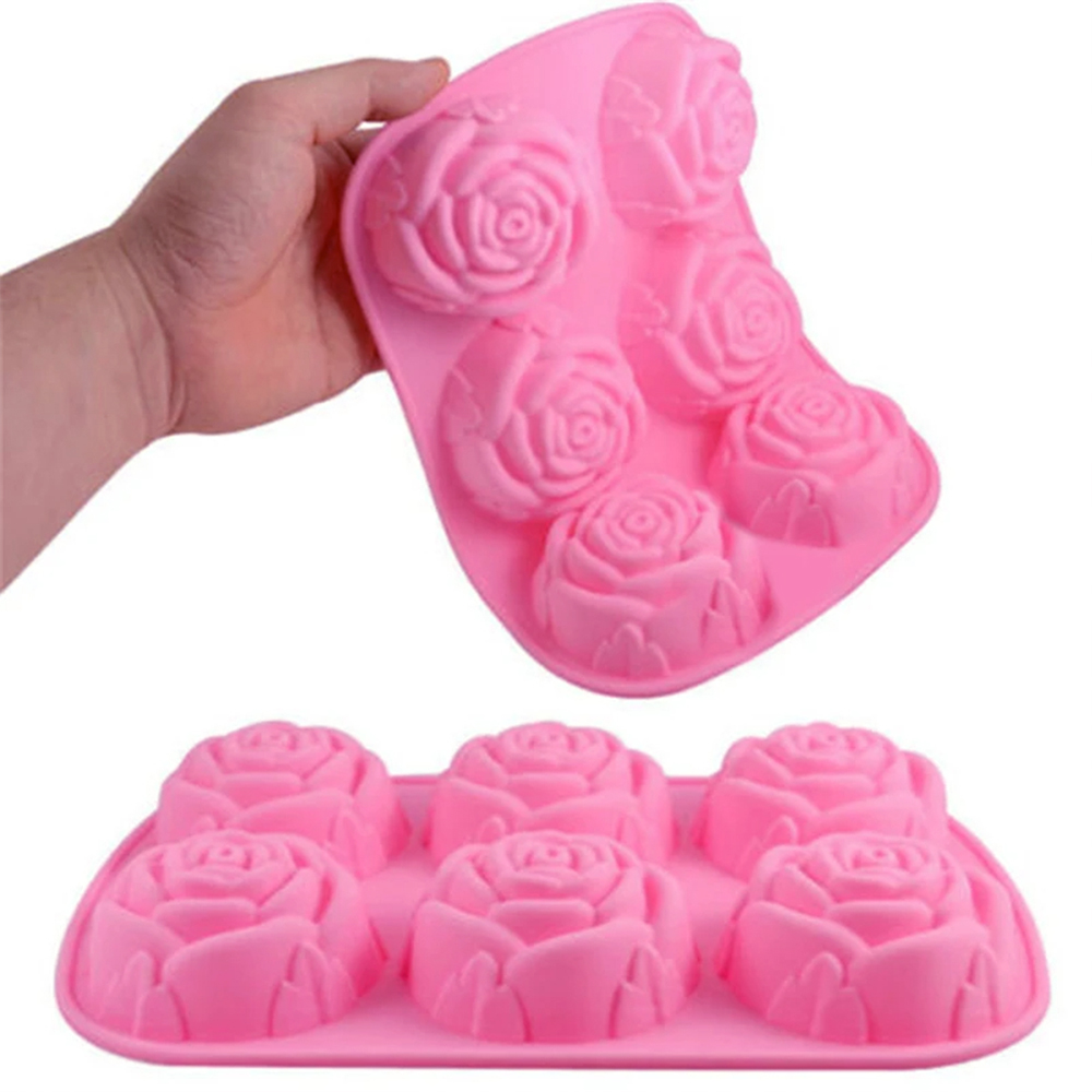 6 Delikli Çiçek Gül El Yapımı  - Kitchen Baking Dishes incelemesi ve fiyatı