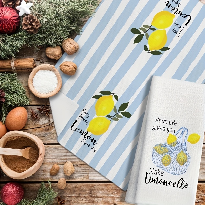 2 Adet, Limon Örgülü Mutfak Ha - Baking Kitchen Set incelemesi ve fiyatı