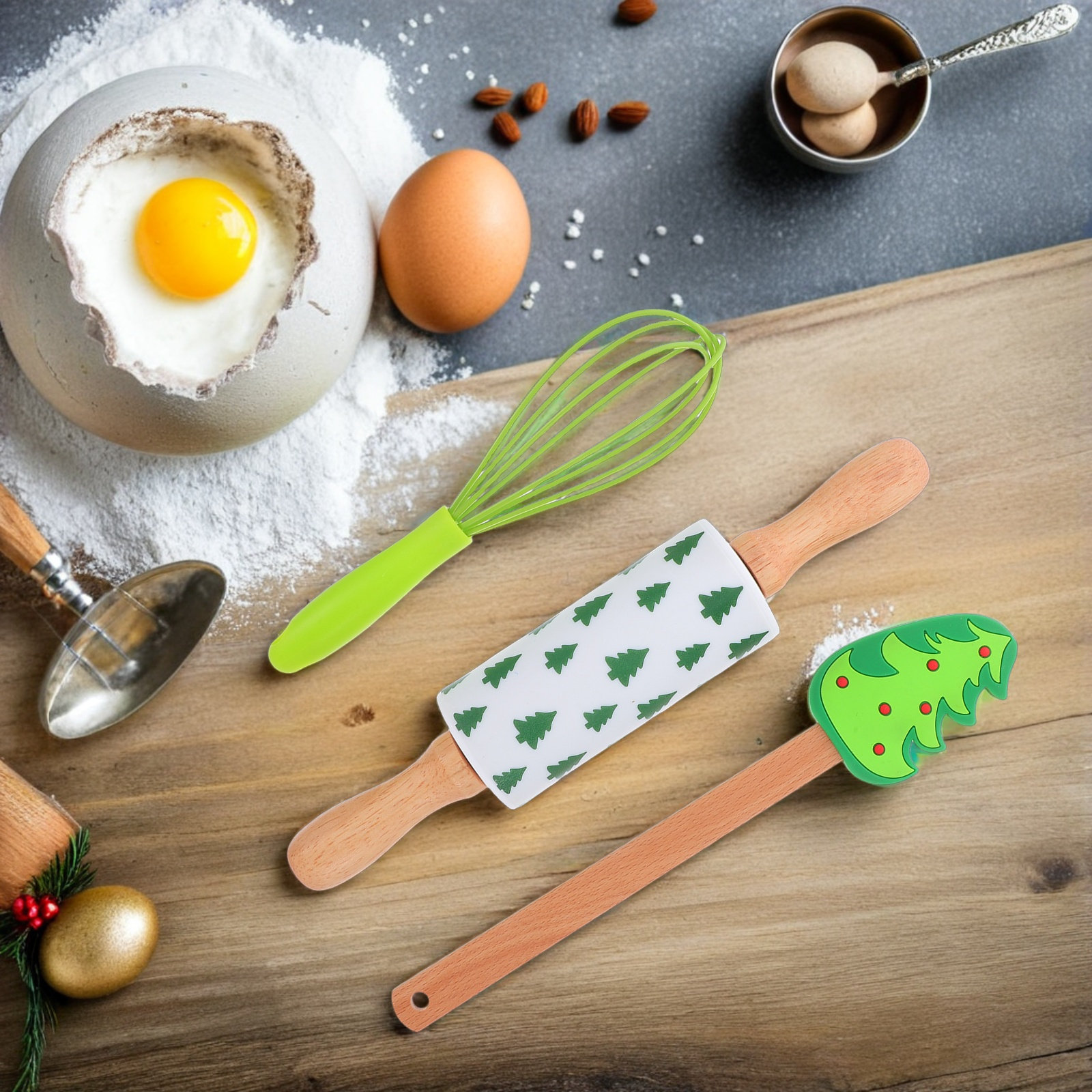 3 Parçalı Tatil Pişirme Aleti  - Baking Kitchen Set incelemesi ve fiyatı