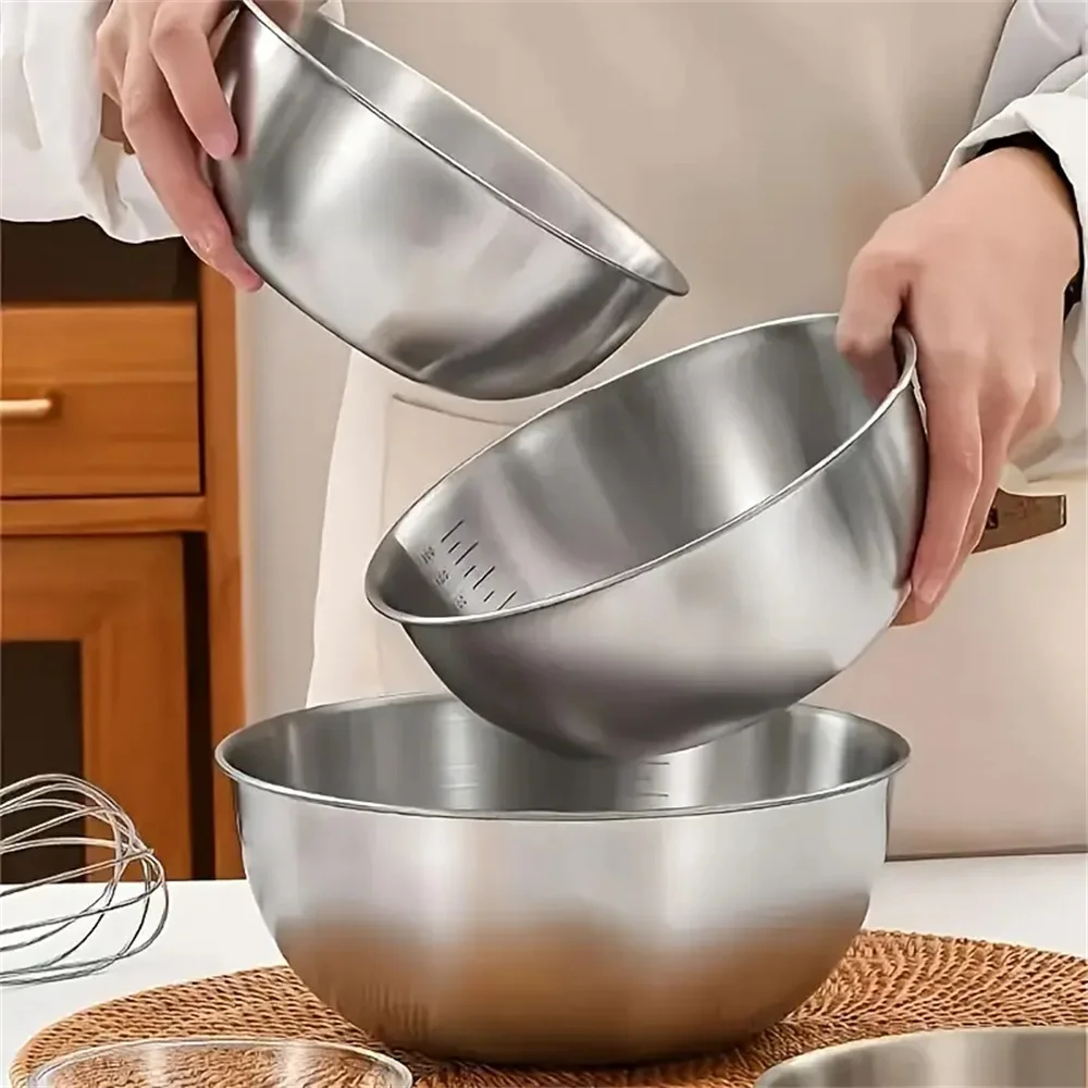 1-3 Paslanmaz Çelik Kase Seti, - Baking Kitchen Set incelemesi ve fiyatı