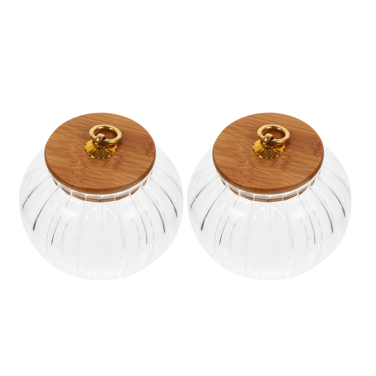 2 Adet Şeffaf Balkabağı Şeklin - Kitchen Baking Canisters incelemesi ve fiyatı