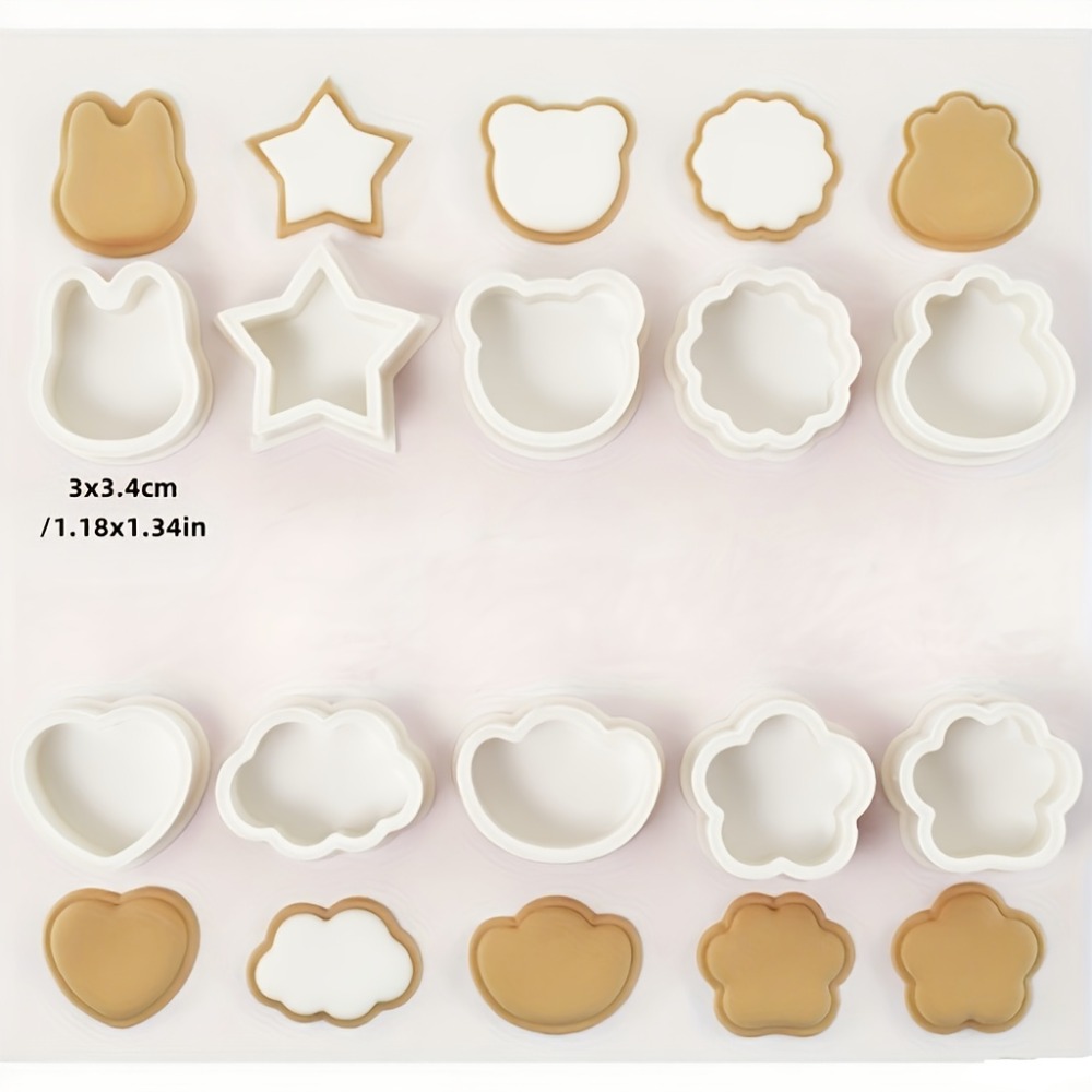 10'lu Kurabiye Bisküvi Kesici  - Cookie Cutter Set incelemesi ve fiyatı