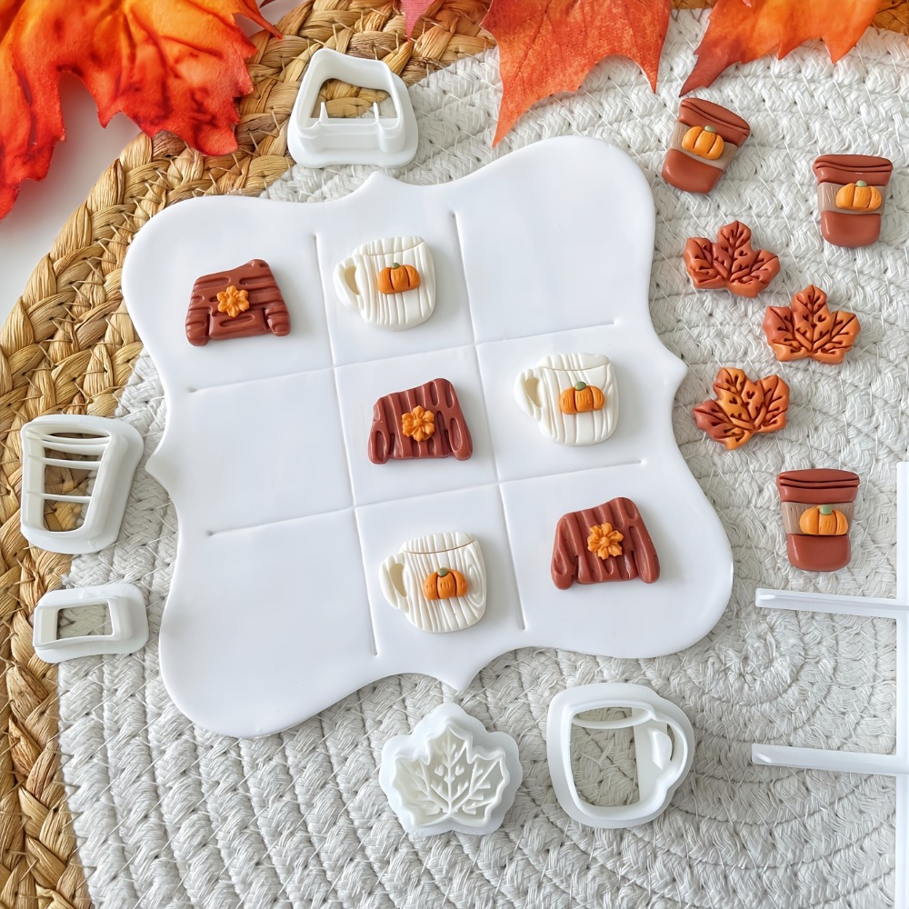 7 Parça Sonbahar Tic-Tac-Toe K - Cookie Cutter Set incelemesi ve fiyatı