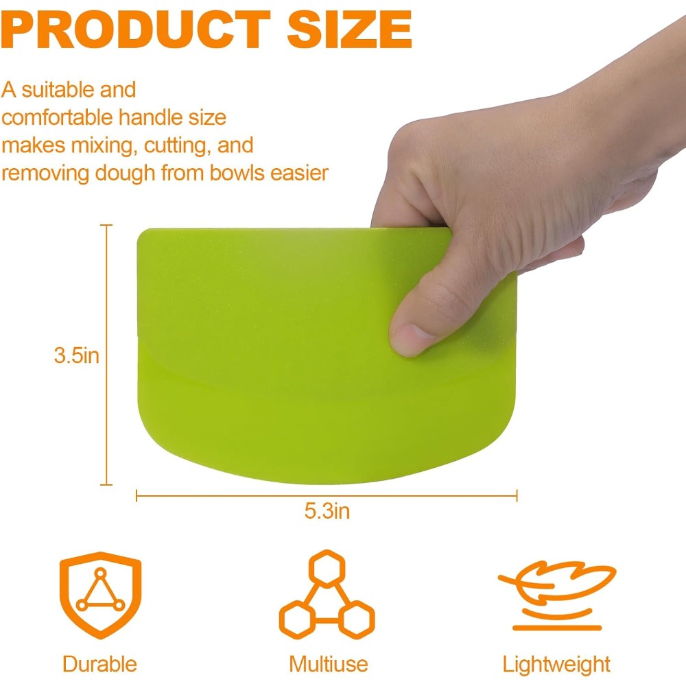 Esnek Plastik Hamur Kazıyıcı 3 - Dough Scraper Curved incelemesi ve fiyatı