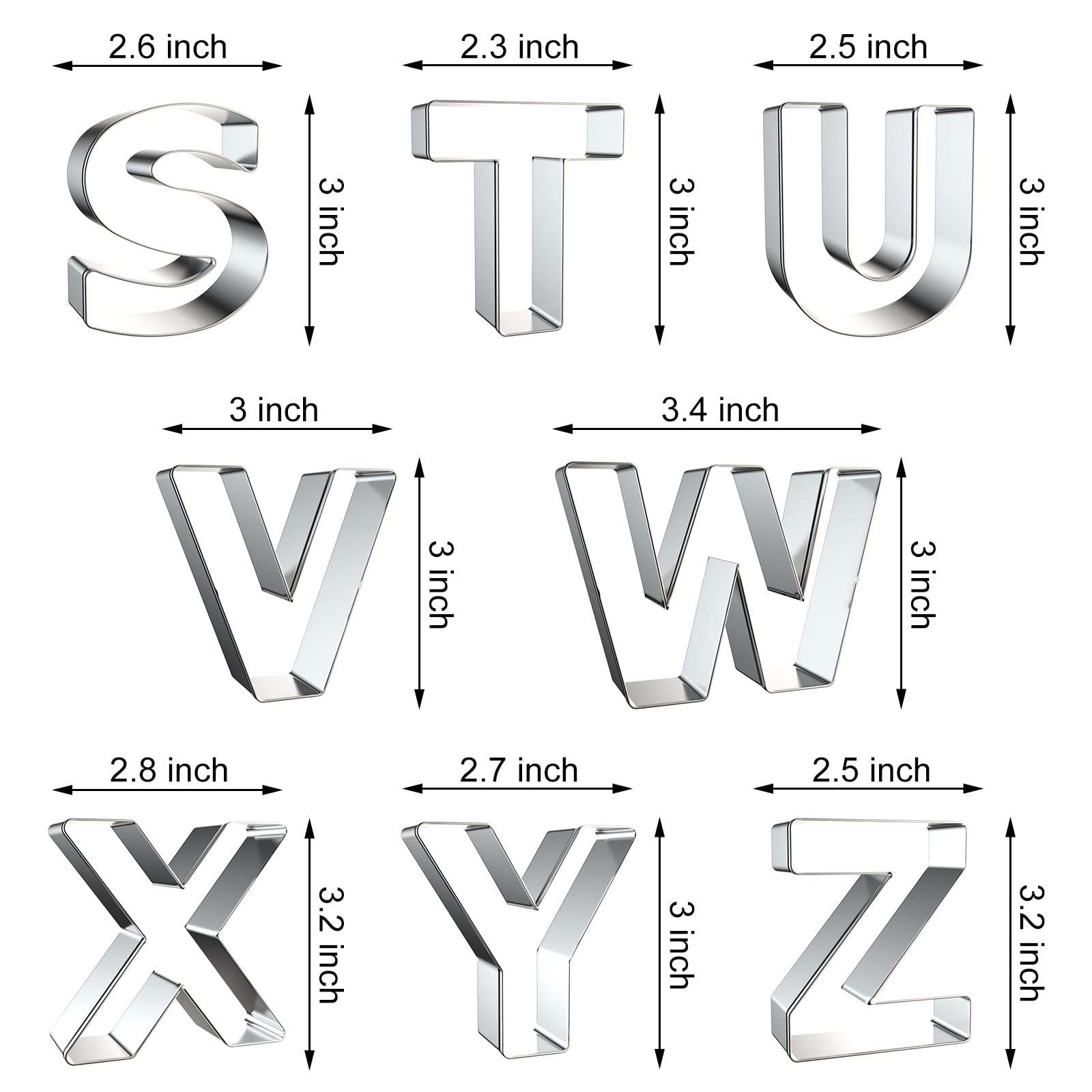 Harf Kurabiye Kesici Şekilleri - Cookie Cutter Set incelemesi ve fiyatı