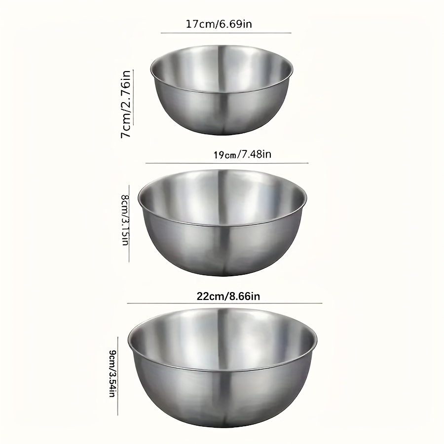 3'lü Paslanmaz Çelik Salata Ka - Baking Kitchen Set incelemesi ve fiyatı