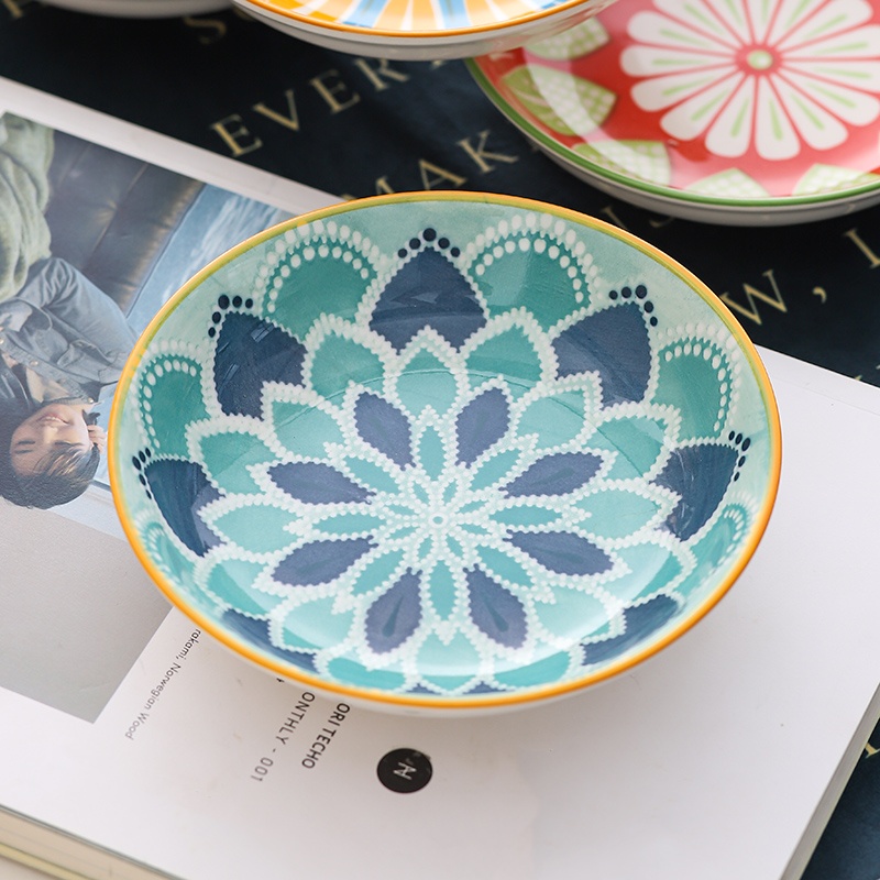 4 Parça Bohem Seramik Tabak -  - Kitchen Baking Dishes incelemesi ve fiyatı