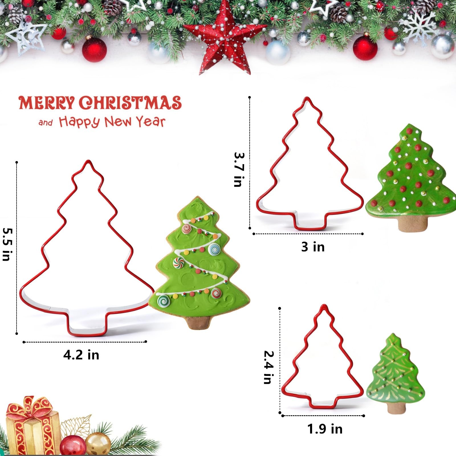 FAIS DU 3'lü Noel Ağacı Kurabi - Cookie Cutter Set incelemesi ve fiyatı