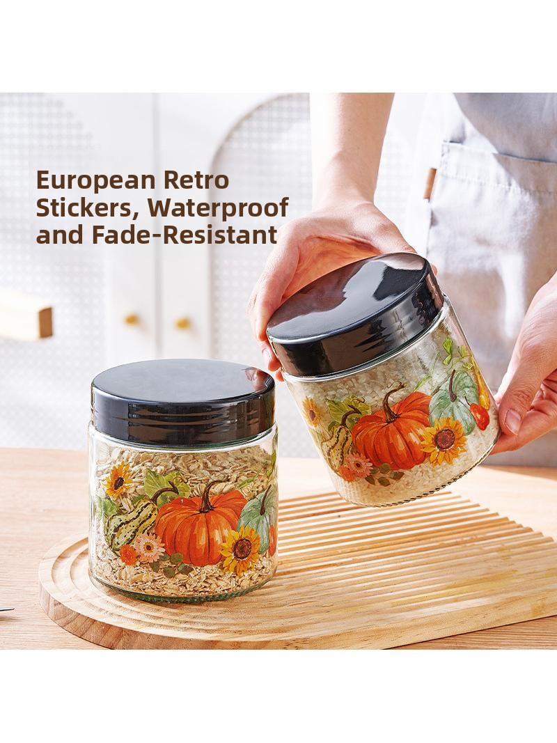 Kalınlaştırılmış Cam Mühürlü S - Kitchen Baking Canisters incelemesi ve fiyatı