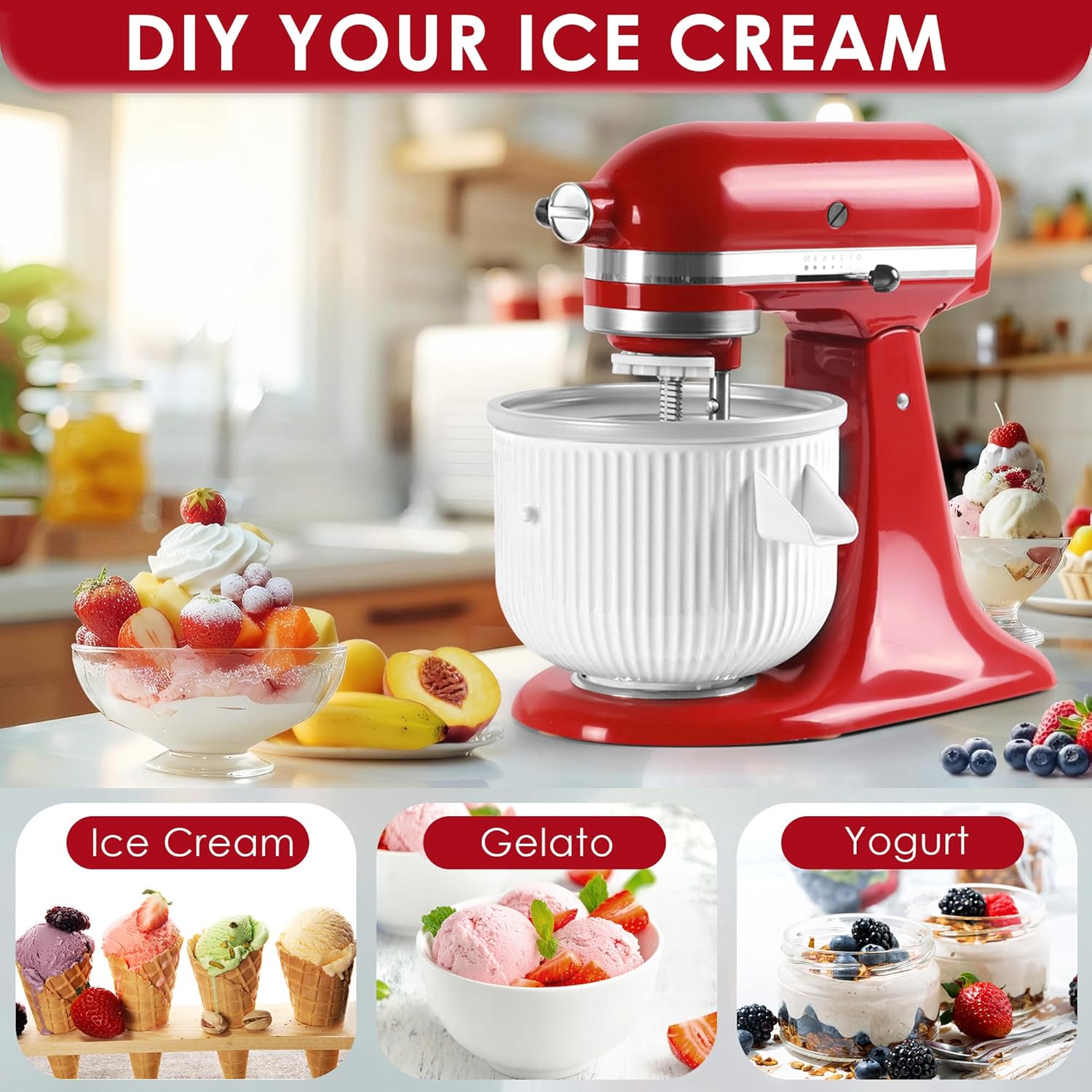 KitchenAid Stand Mikserleri iç - Kitchenaid Baking Set incelemesi ve fiyatı