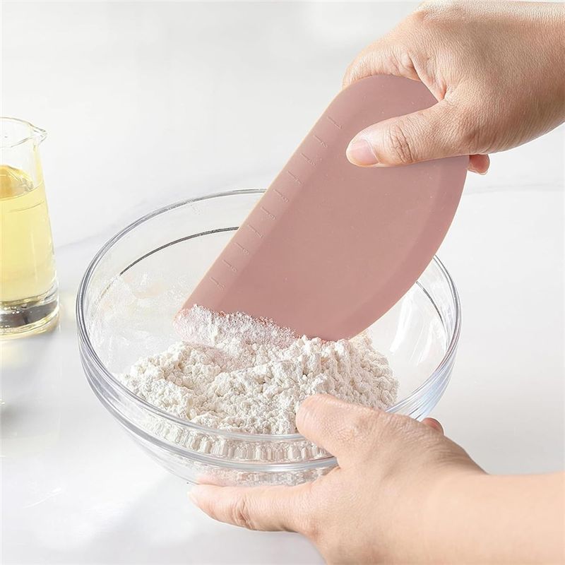 AEE2-Silikon Kase Kazıyıcı Esn - Dough Scraper Curved incelemesi ve fiyatı